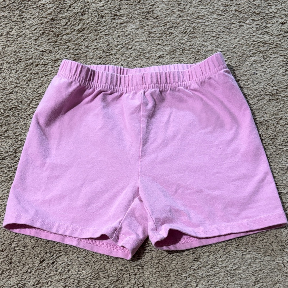 Hanna Andersson Pink Girls' Bike Shorts